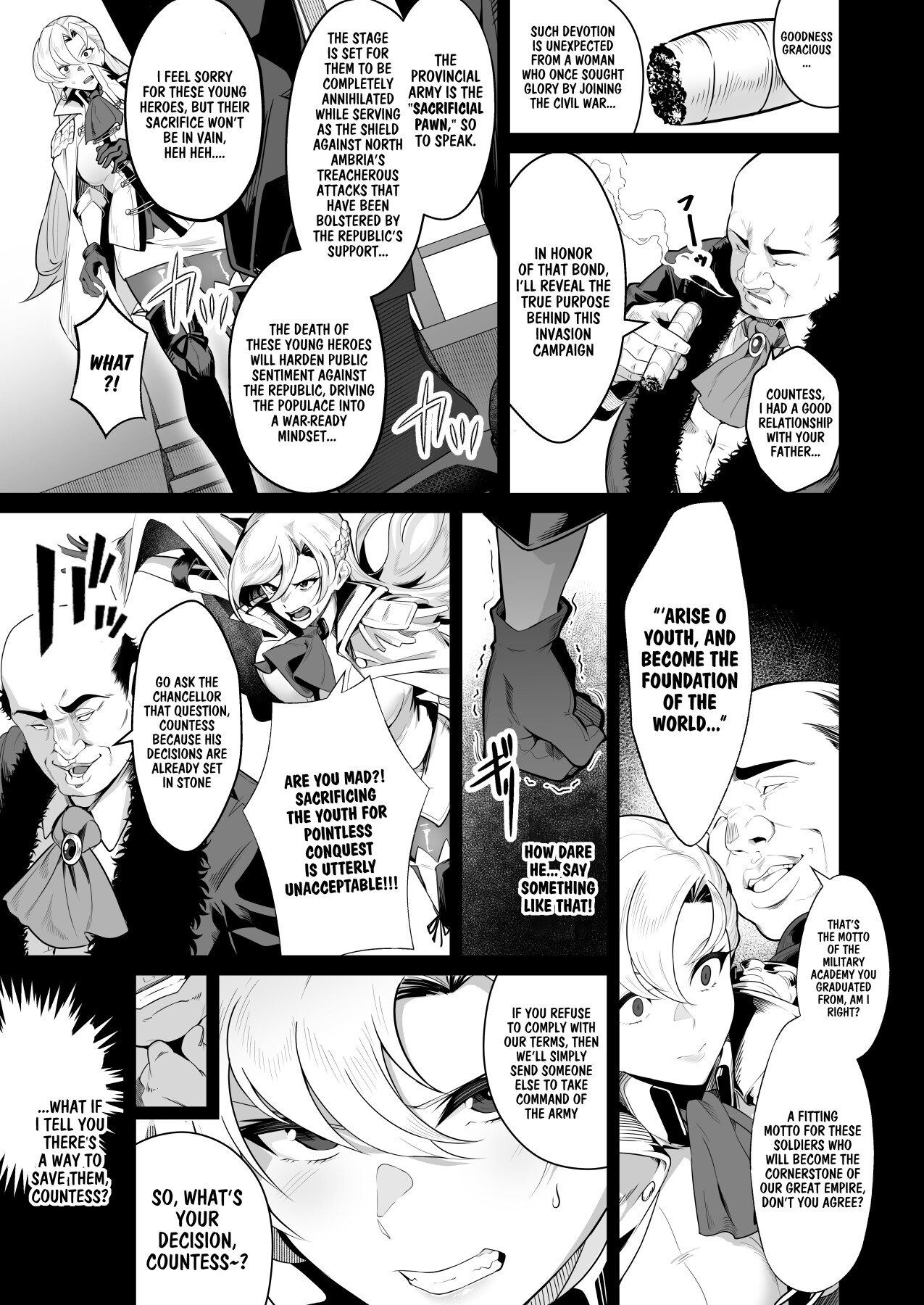 Hentai Manga Comic-When The Gold is Tainted with Cloudy White-Read-6